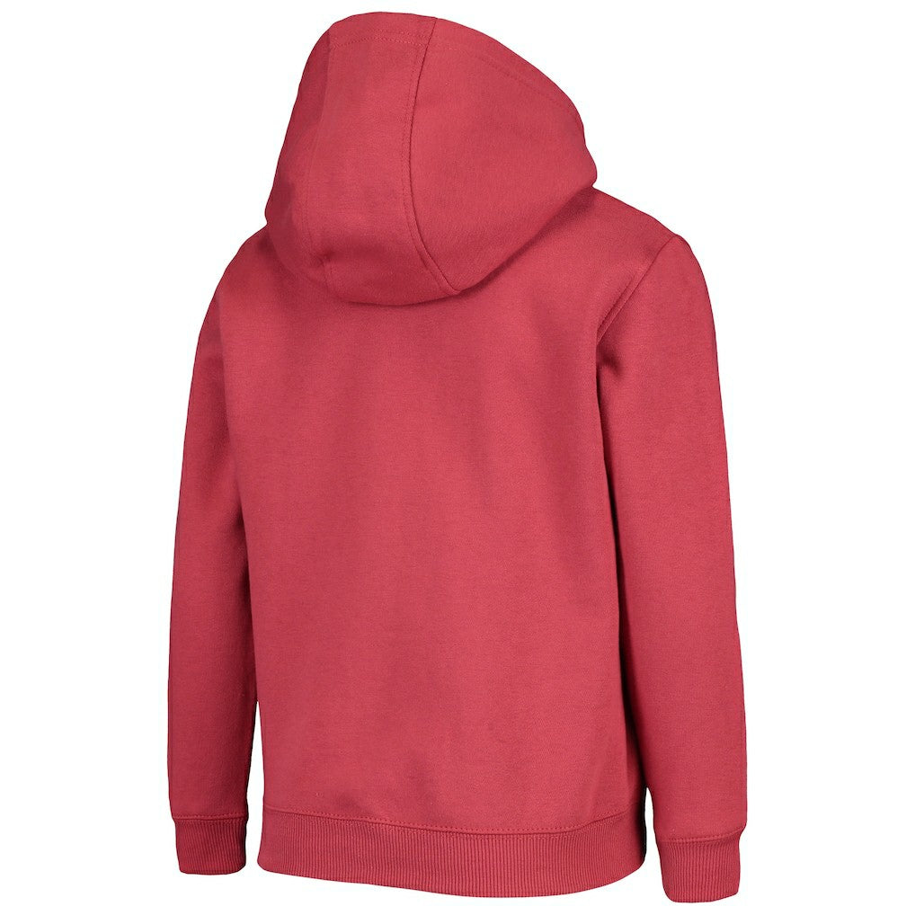 Arizona Cardinals Youth Primary Team Logo Pullover Hoodie - Cardinal discount
