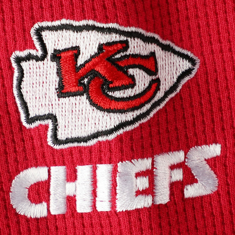 Kansas City Chiefs Dunbrooke Logo Maverick Thermal Henley Long Sleeve T-Shirt - Red outlet