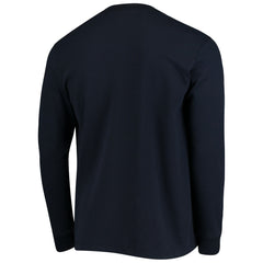 Seattle Seahawks Dunbrooke Logo Maverick Thermal Henley Long Sleeve T-Shirt - Navy sale