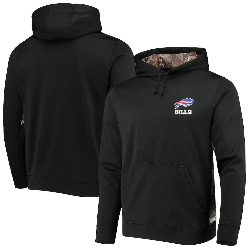 Buffalo Bills Dunbrooke Logo Ranger Pullover Hoodie - Black/Realtree Camo for sale