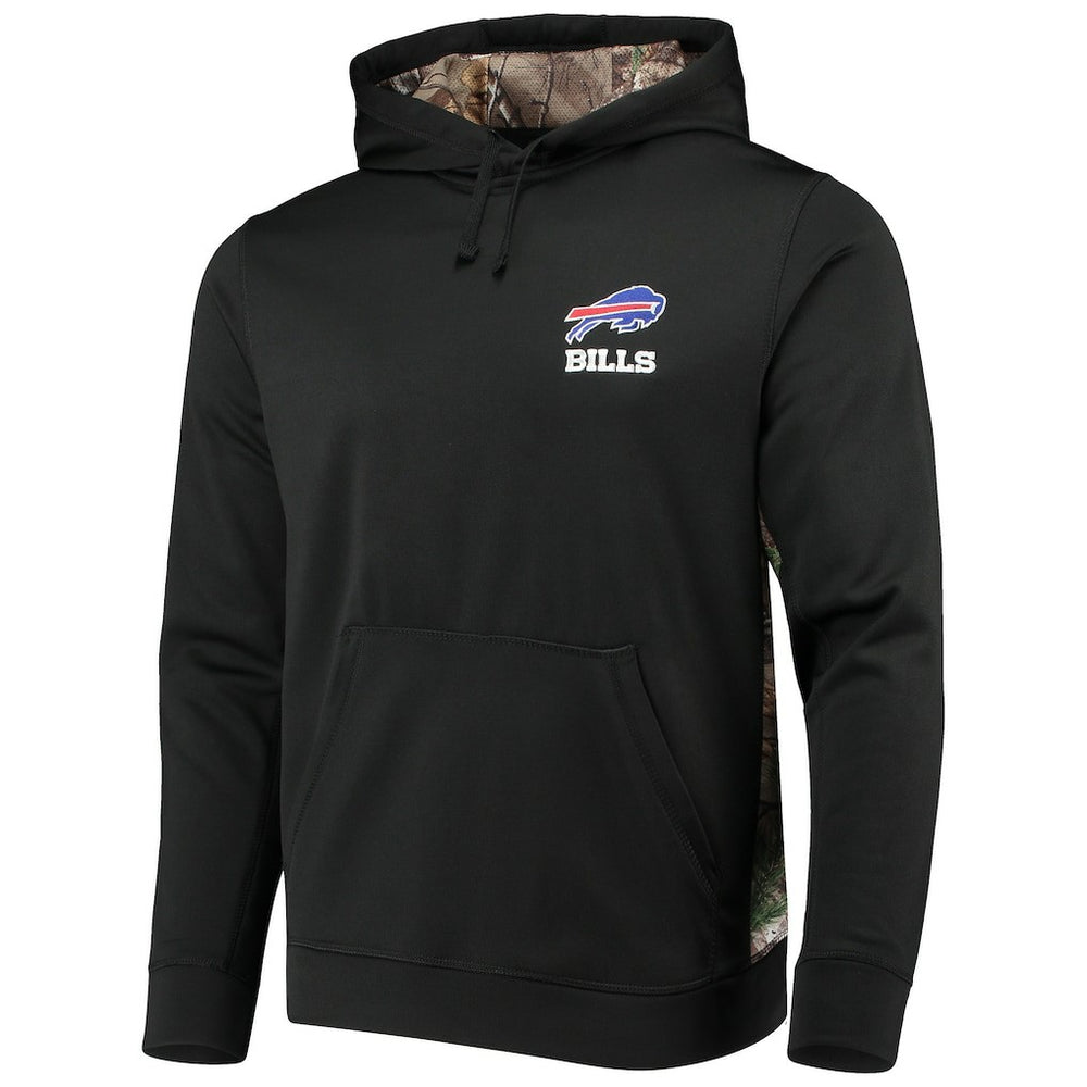 Buffalo Bills Dunbrooke Logo Ranger Pullover Hoodie - Black/Realtree Camo for sale