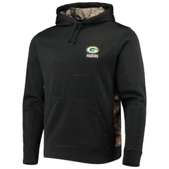Green Bay Packers Dunbrooke Logo Ranger Pullover Hoodie - Black/Realtree Camo for sale