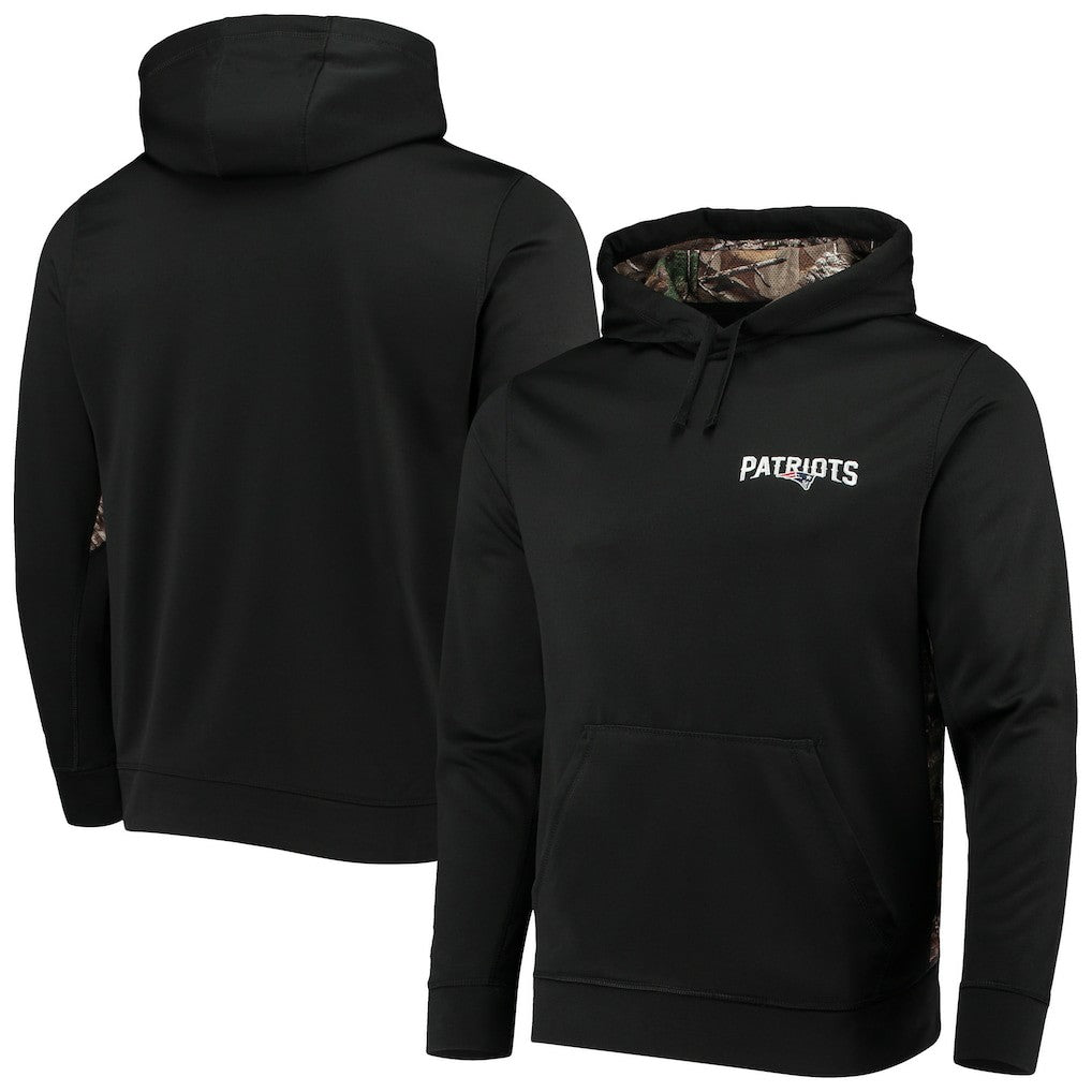 New England Patriots Dunbrooke Logo Ranger Pullover Hoodie - Black/Realtree Camo online