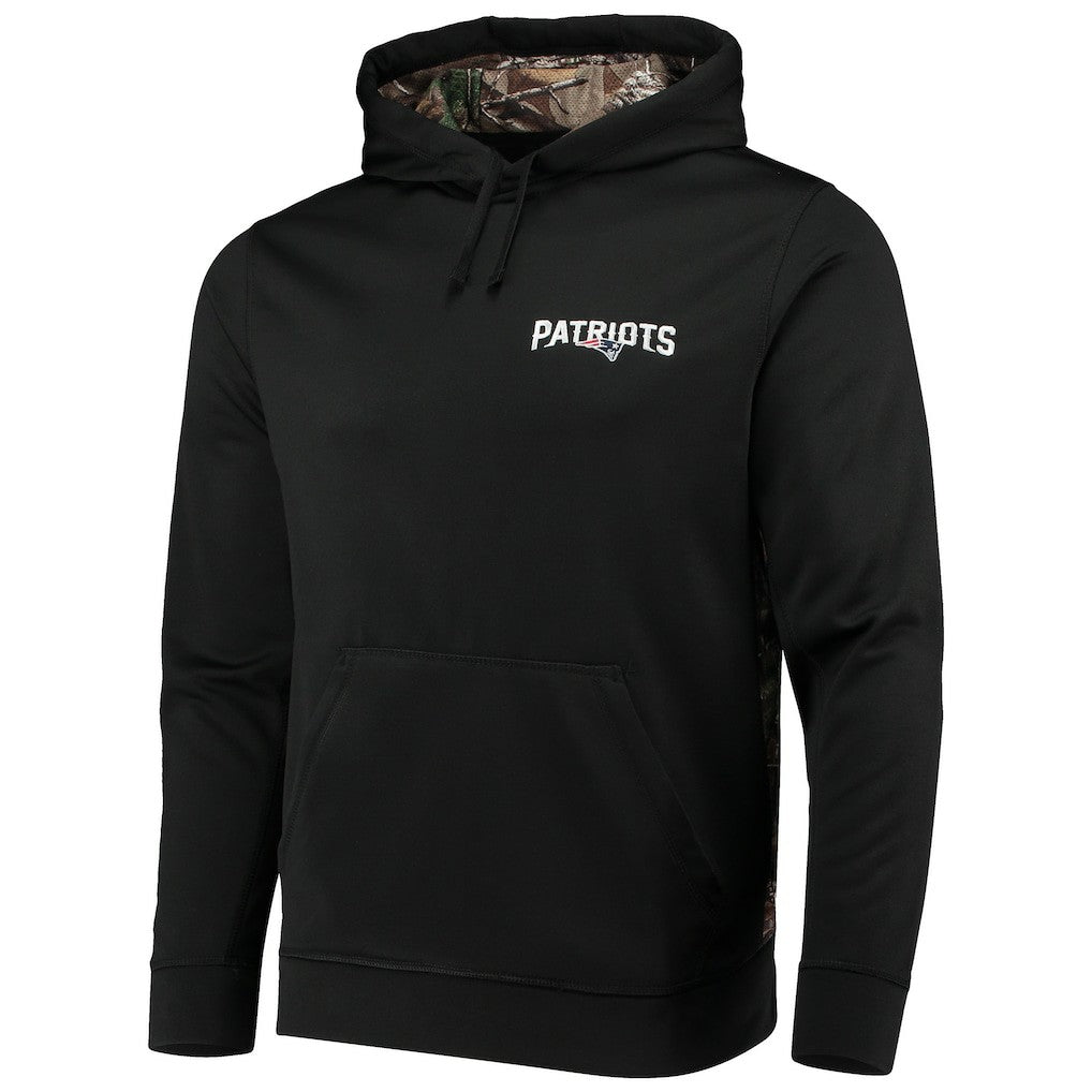 New England Patriots Dunbrooke Logo Ranger Pullover Hoodie - Black/Realtree Camo online