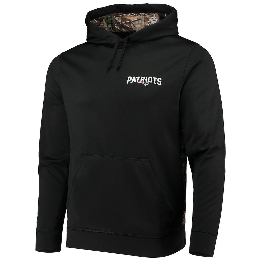 New England Patriots Dunbrooke Logo Ranger Pullover Hoodie - Black/Realtree Camo online