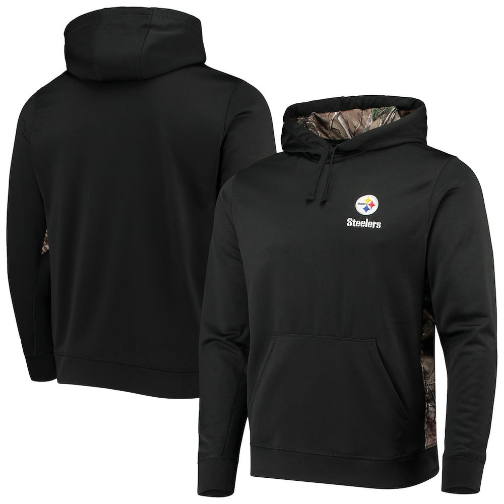 Pittsburgh Steelers Dunbrooke Logo Ranger Pullover Hoodie - Black/Realtree Camo sale
