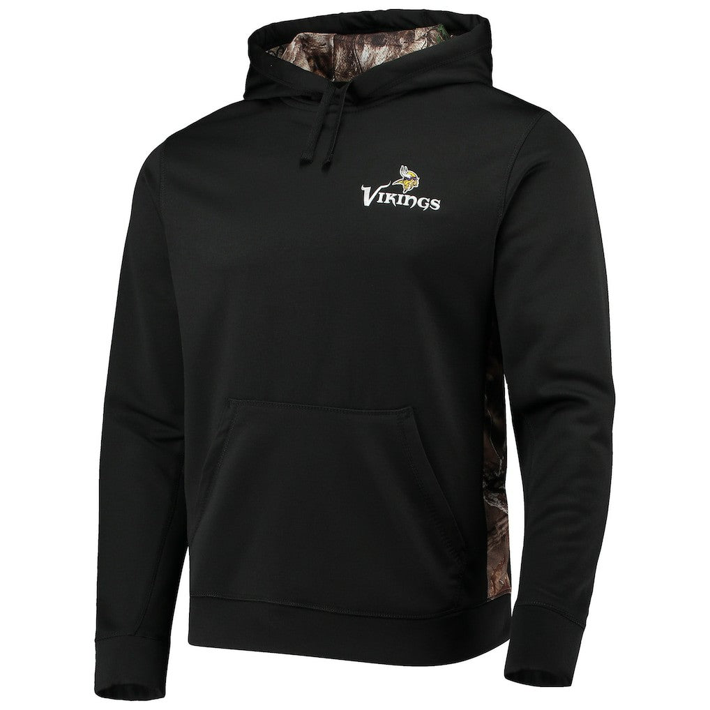 Minnesota Vikings Dunbrooke Logo Ranger Pullover Hoodie - Black/Realtree Camo for sale