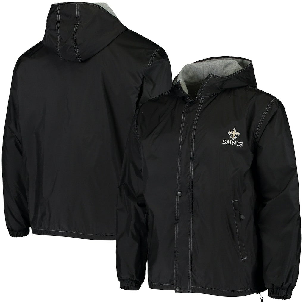 New Orleans Saints Dunbrooke Logo Legacy Stadium Full-Zip Jacket- Black discount