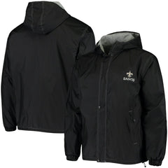 New Orleans Saints Dunbrooke Logo Legacy Stadium Full-Zip Jacket- Black discount