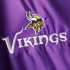 Minnesota Vikings Dunbrooke Logo Legacy Stadium Full-Zip Jacket- Purple for sale