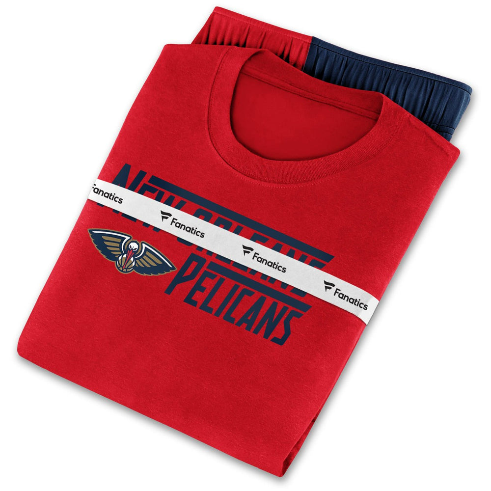 New Orleans Pelicans T-Shirt & Shorts Combo Pack - Red/Navy outlet