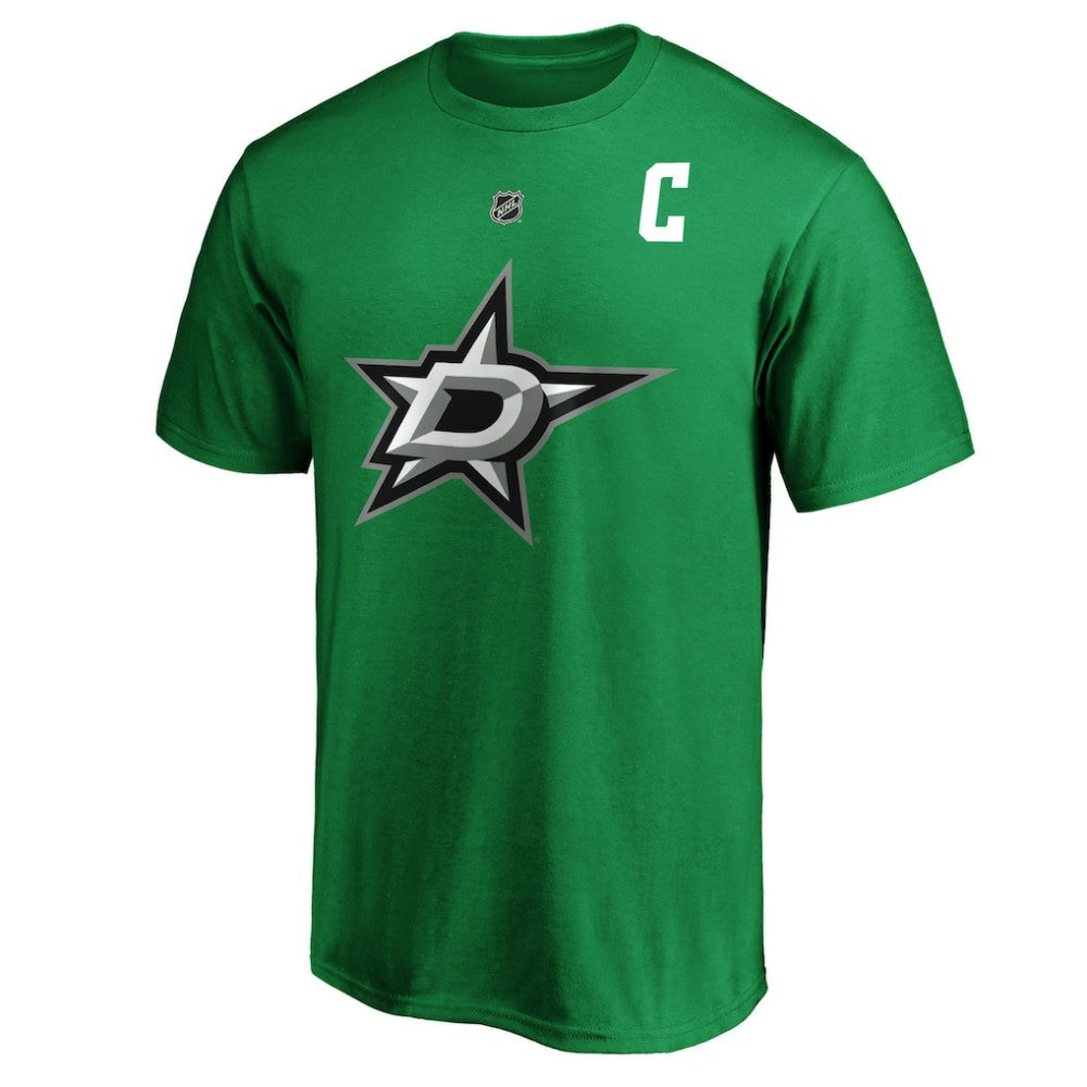 Jamie Benn Dallas Stars Fanatics Authentic Stack Player Name & Number T-Shirt - Kelly Green T-shirts