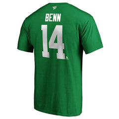 Jamie Benn Dallas Stars Fanatics Authentic Stack Player Name & Number T-Shirt - Kelly Green T-shirts