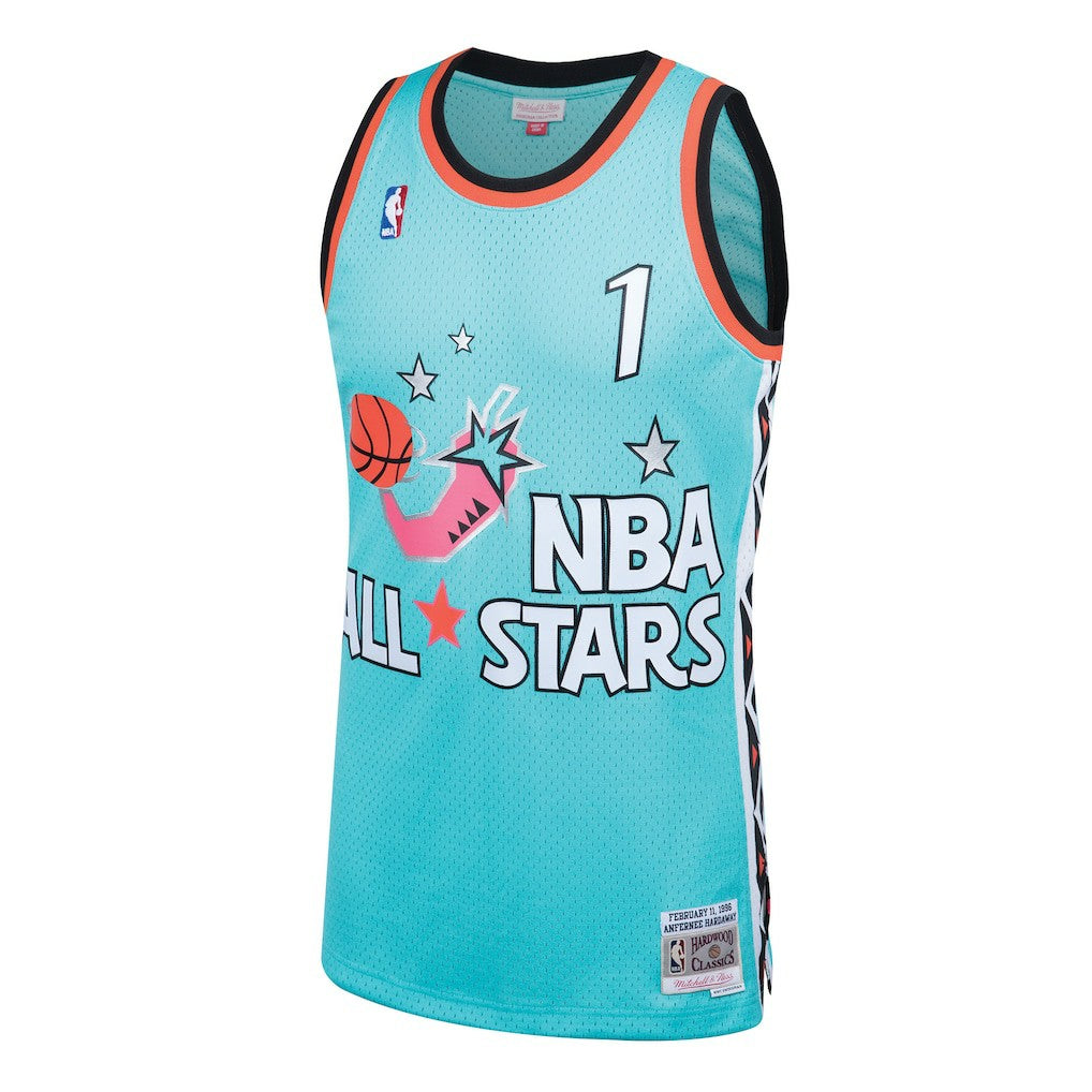 Penny Hardaway 1996 NBA All-Star Game Hardwood Classics Swingman Jersey - Teal outlet
