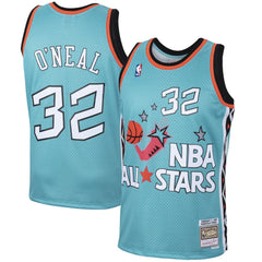 Shaquille O'Neal Eastern Conference 1996 All-Star Hardwood Classics Swingman Jersey - Teal shop