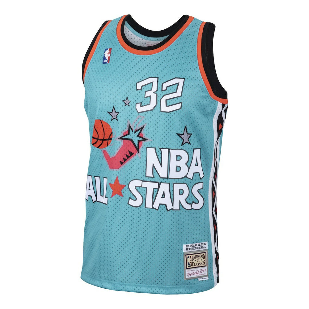Shaquille O'Neal Eastern Conference 1996 All-Star Hardwood Classics Swingman Jersey - Teal shop