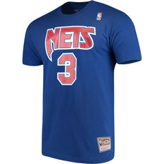 Drazen Petrovic Brooklyn Nets Hardwood Classics Name & Number Player T-Shirt - Royal on sale