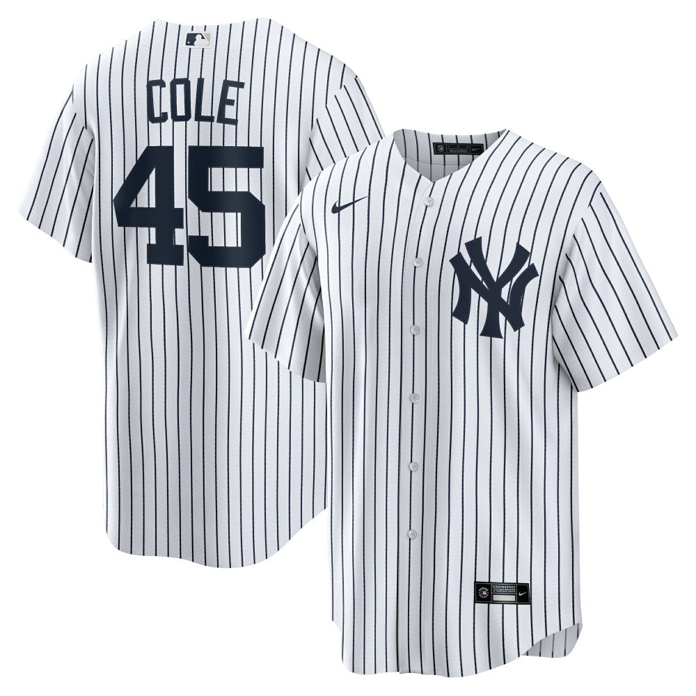 Gerrit Cole New York Yankees Home Replica Player Name Jersey White