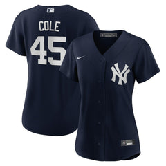 Gerrit Cole New York Yankees Women's Alternate Replica Player Jersey Navy