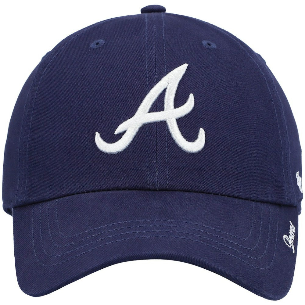 Atlanta Braves Women's Team Miata Clean Up Adjustable Hat Navy