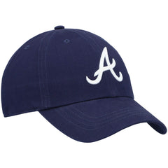Atlanta Braves Women's Team Miata Clean Up Adjustable Hat Navy