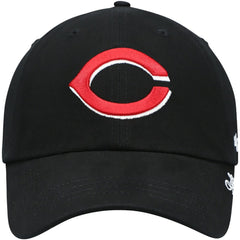 Cincinnati Reds Women's Team Miata Clean Up Adjustable Hat Black