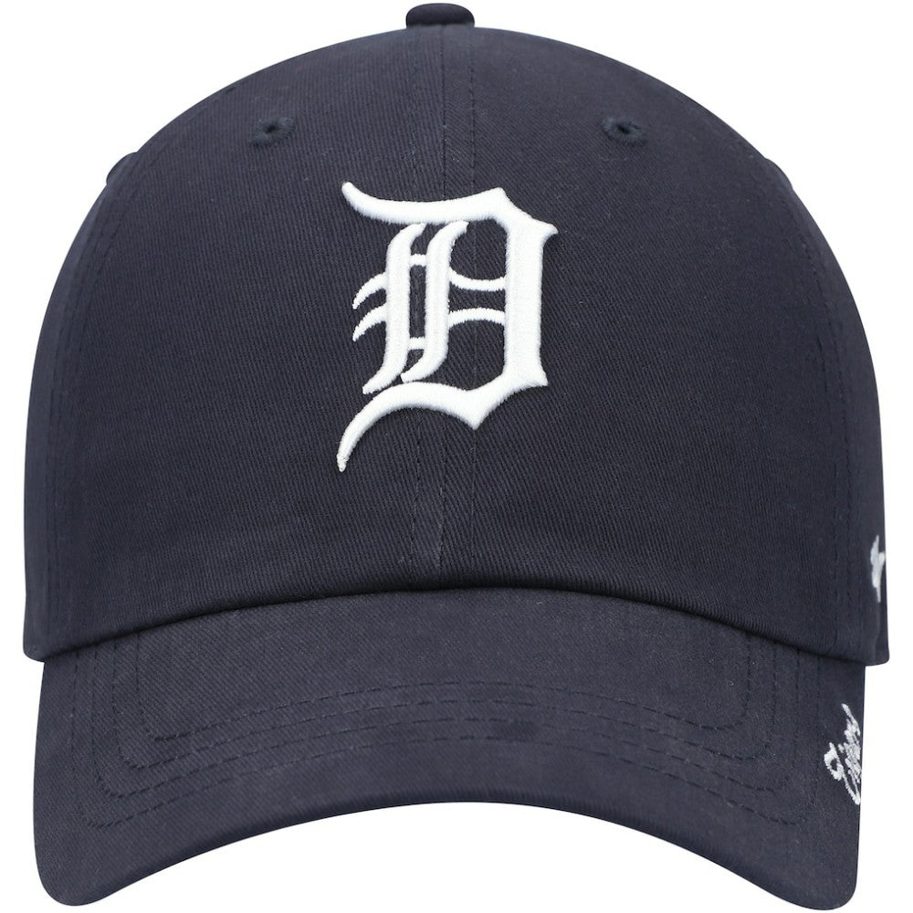 Detroit Tigers Women's Team Miata Clean Up Adjustable Hat Navy