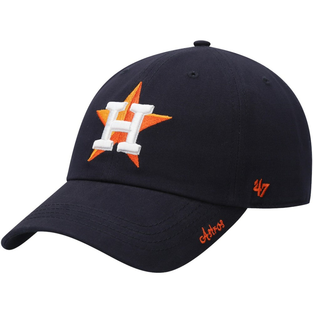 Houston Astros Women's Team Miata Clean Up Adjustable Hat Navy