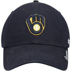 Milwaukee Brewers Women's Team Miata Clean Up Adjustable Hat Navy