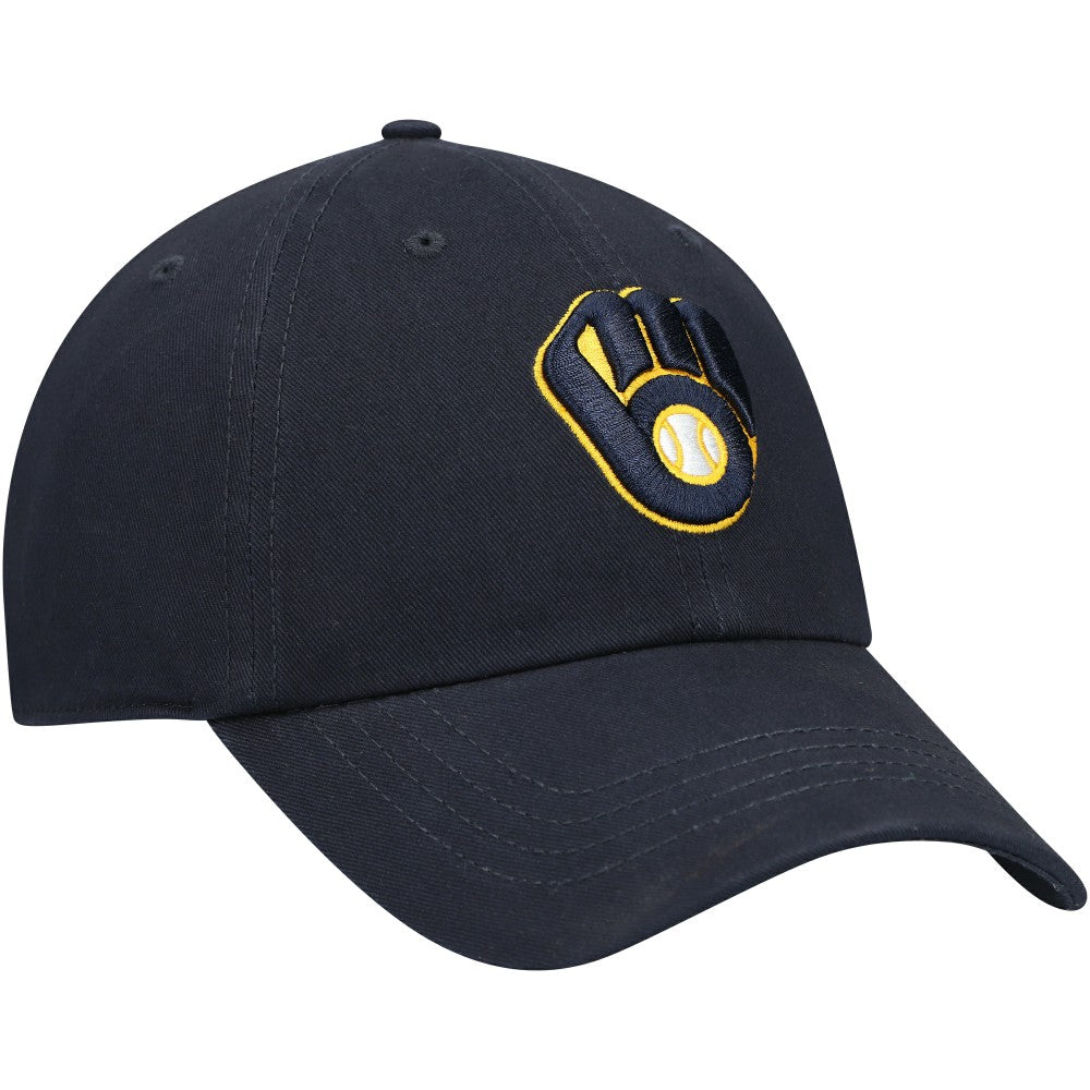 Milwaukee Brewers Women's Team Miata Clean Up Adjustable Hat Navy