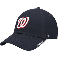 Washington Nationals Women's Team Miata Clean Up Adjustable Hat Navy