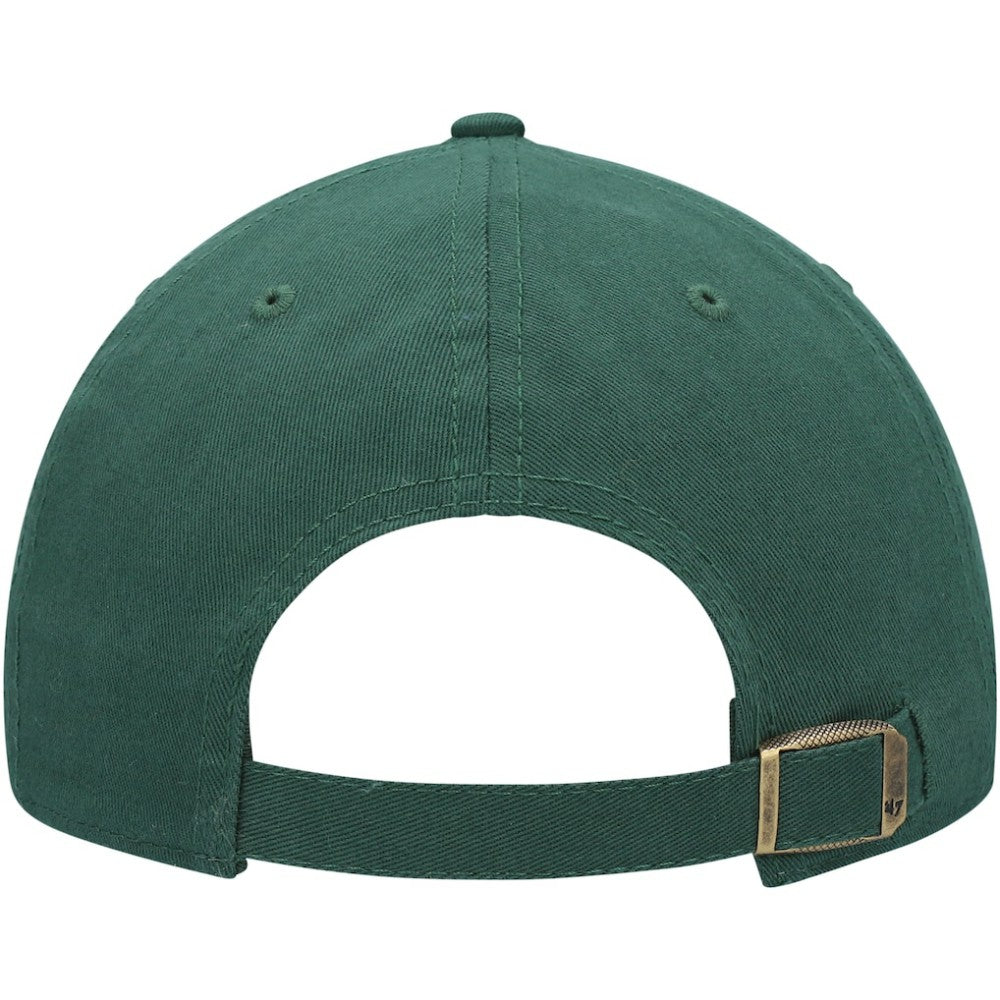 Athletics Women's Team Miata Clean Up Adjustable Hat Green