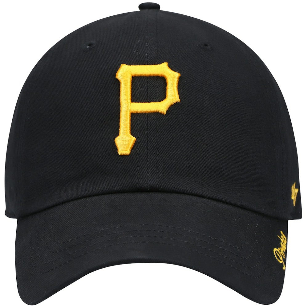 Pittsburgh Pirates Women's Team Miata Clean Up Adjustable Hat Black