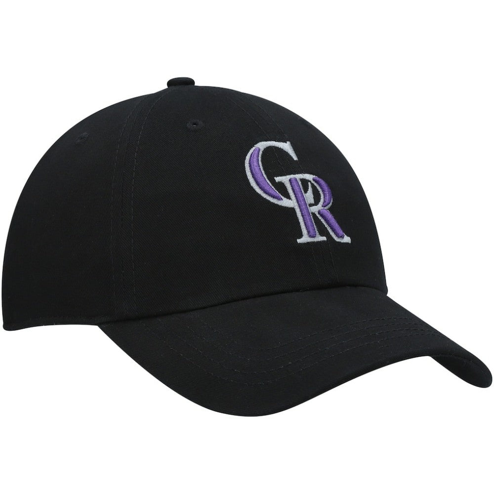 Colorado Rockies Women's Team Miata Clean Up Adjustable Hat Black