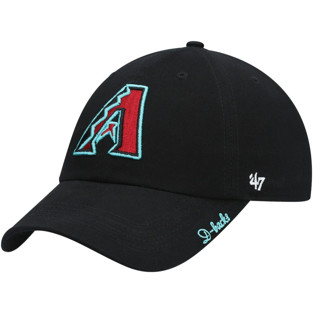 Arizona Diamondbacks Women's Team Miata Clean Up Adjustable Hat Black