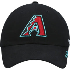 Arizona Diamondbacks Women's Team Miata Clean Up Adjustable Hat Black
