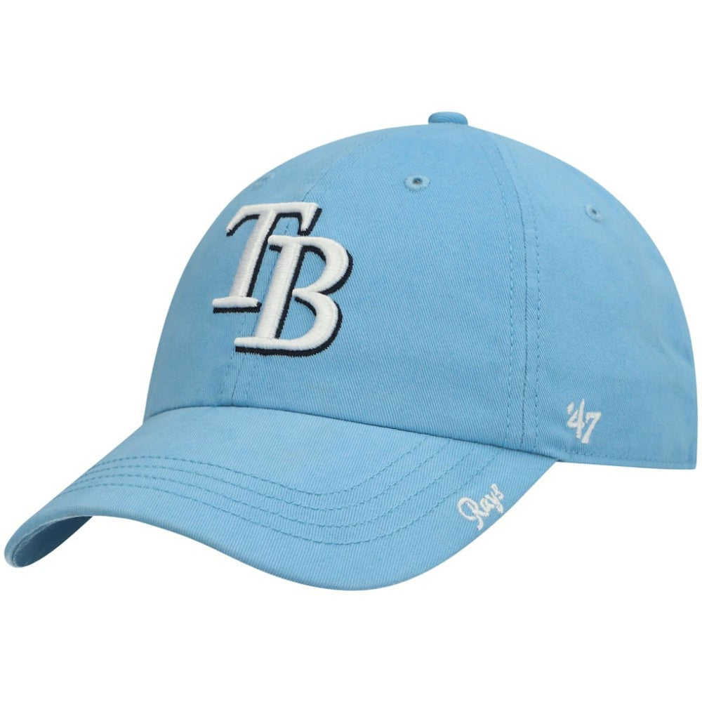 Tampa Bay Rays Women's Team Miata Clean Up Adjustable Hat Light Blue