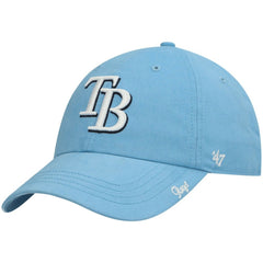 Tampa Bay Rays Women's Team Miata Clean Up Adjustable Hat Light Blue