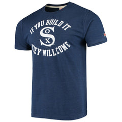 Chicago White Sox Hyperlocal Tri-Blend T-Shirt Navy