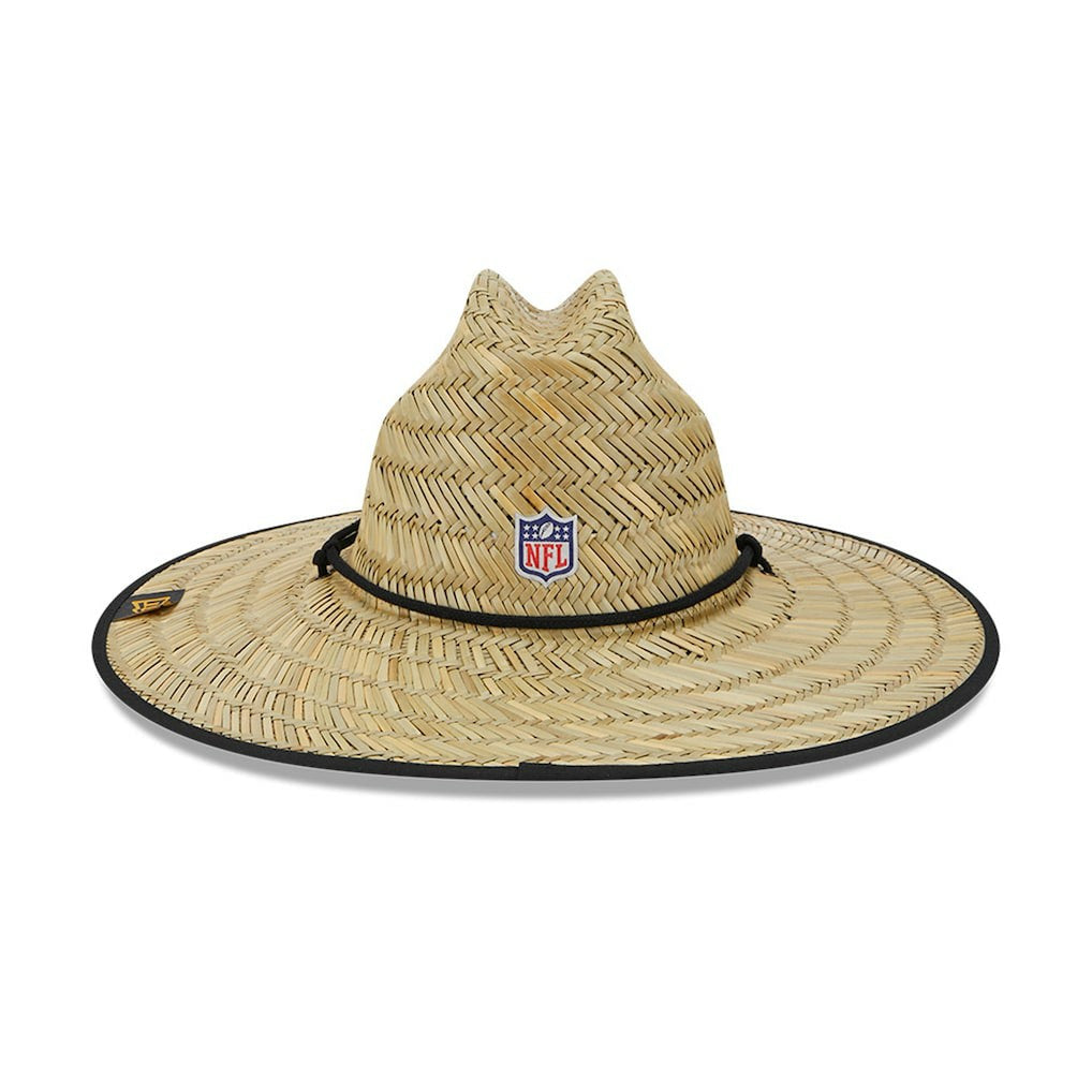 Pittsburgh Steelers New Era NFL Training Camp Straw Lifeguard Hat - Natural outlet