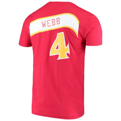 Spud Webb Atlanta Hawks Hardwood Classics Name & Number T-Shirt - Red sale