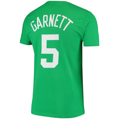 Kevin Garnett Boston Celtics Hardwood Classics Stitch Name & Number T-Shirt - Kelly Green for sale