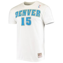 Carmelo Anthony Denver Nuggets Hardwood Classics Stitch Name & Number T-Shirt - White online