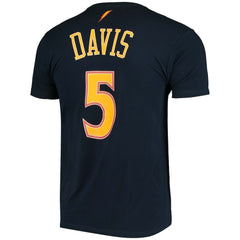 Baron Davis Golden State Warriors Hardwood Classics Stitch Name & Number T-Shirt sale - Navy shop