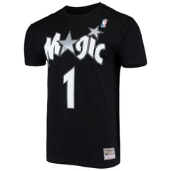Tracy McGrady Orlando Magic Hardwood Classics Stitch Name & Number T-Shirt - Black outlet