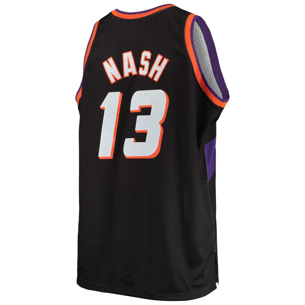 Steve Nash Phoenix Suns 1996/97 Big & Tall Hardwood Classics Swingman Jersey - Black outlet
