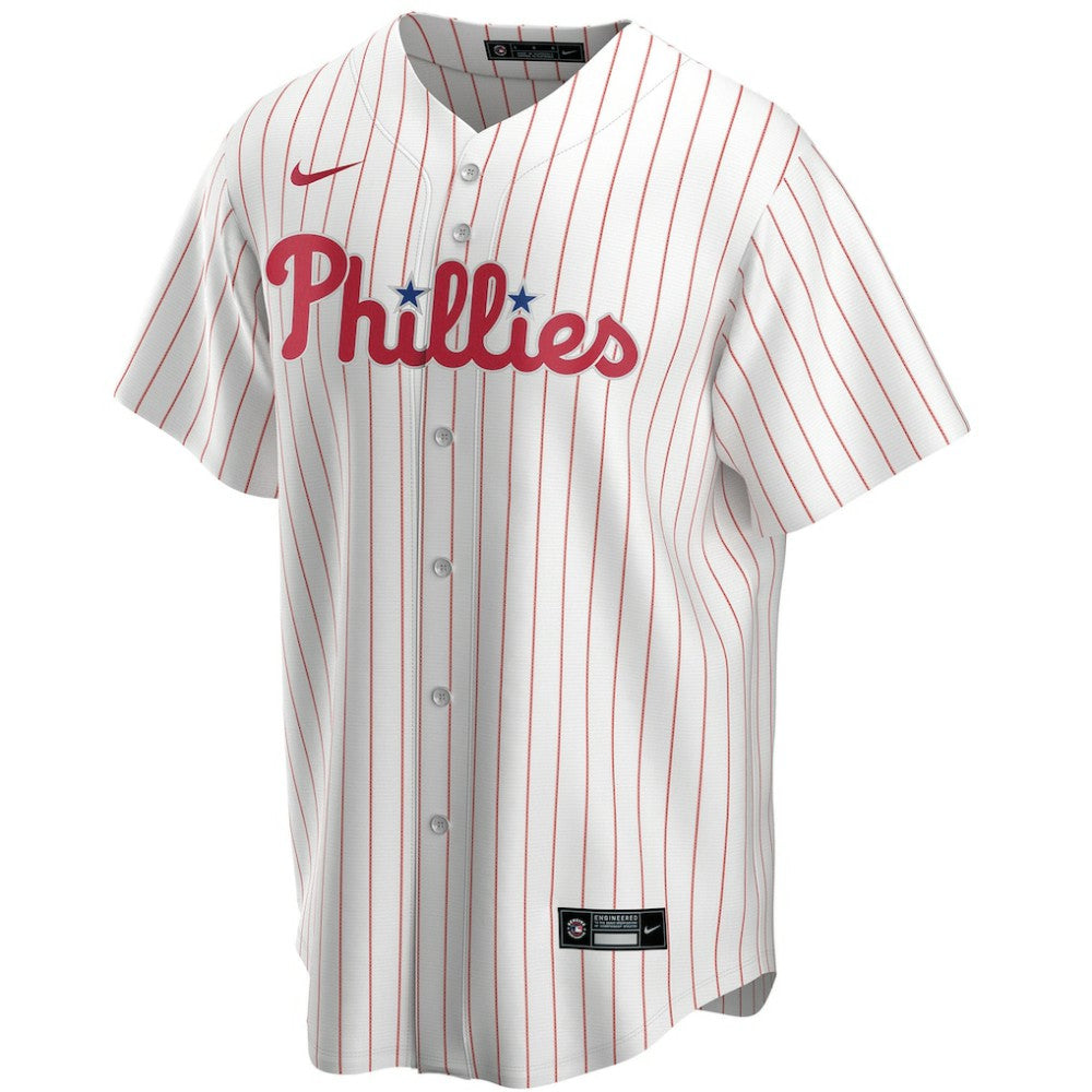Philadelphia Phillies Home Replica Custom Jersey White
