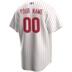 Philadelphia Phillies Home Replica Custom Jersey White