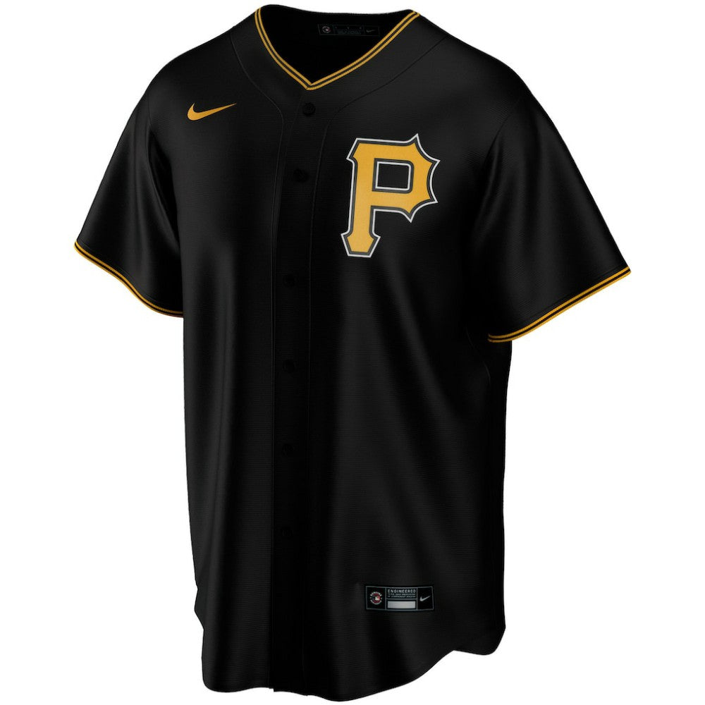 Pittsburgh Pirates Alternate Replica Custom Jersey Black