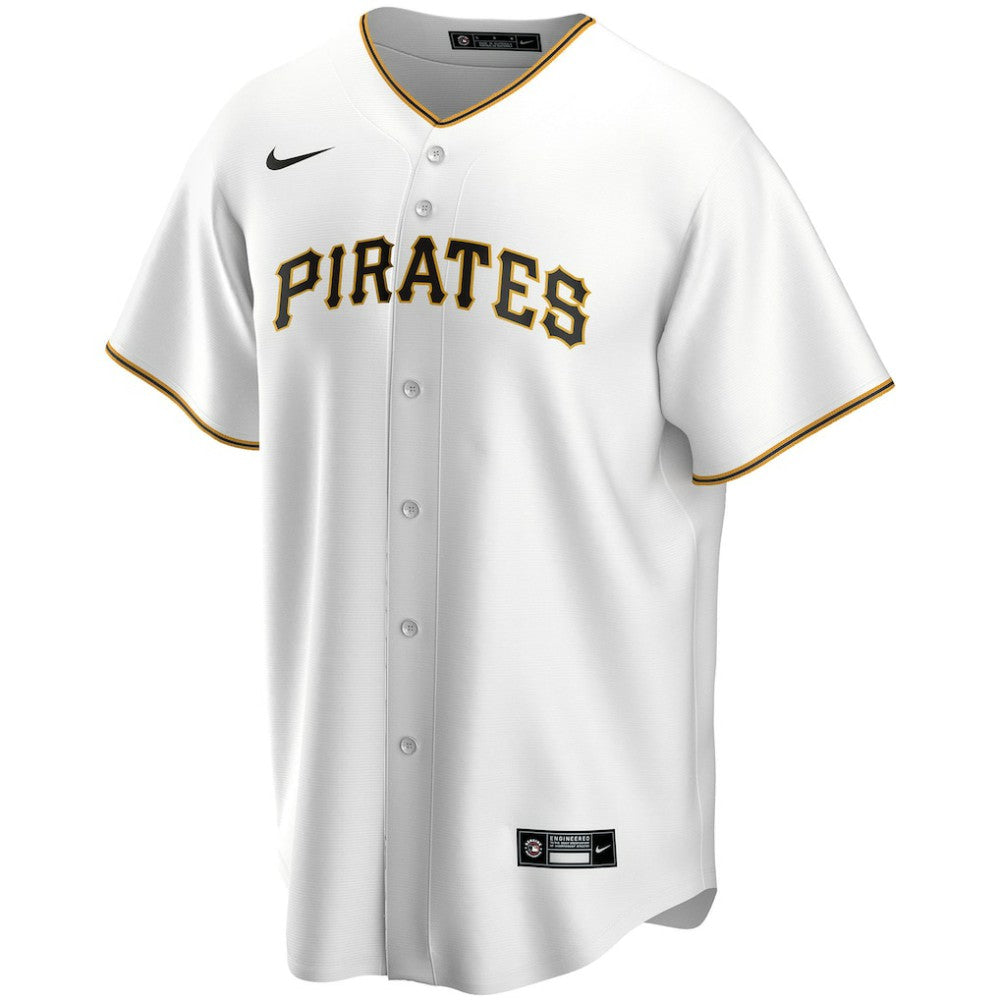 Pittsburgh Pirates Home Replica Custom Jersey White